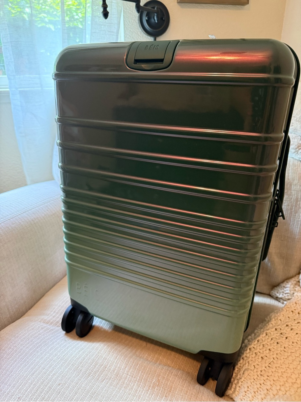BEIS x wicked collab - carry-on w dust cover. NWT